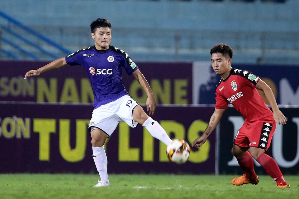 
Quang Hải và đồng đội đã có một trận đấu áp đảo - Ảnh: Gia Hưng
