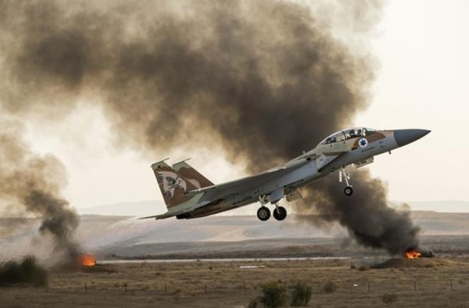 Máy bay chiến đấu F-15 của Israel (Ảnh: AFP)