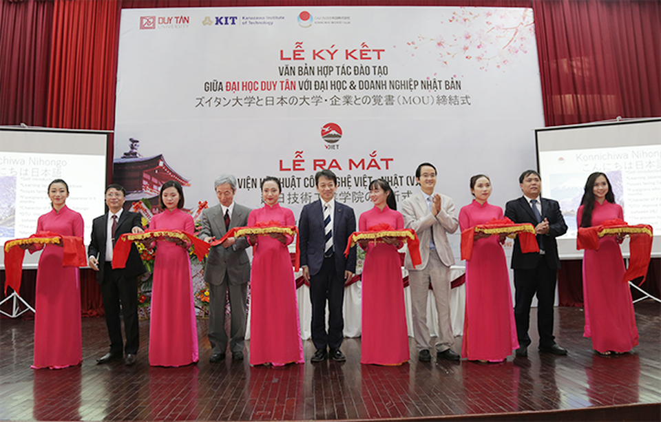 ĐH Duy Tân ra mắt Viện Kỹ thuật Công nghệ Việt - Nhật (VJIET) - 2 Ra mắt Viện Kỹ thuật Công nghệ Việt - Nhật (VJIET)