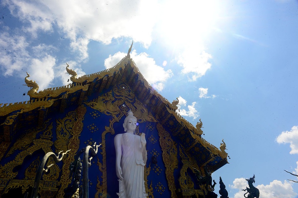 Ngôi đền được tái dựng từ tàn tích cũ của ngôi đền cổ cách đây 100 năm.