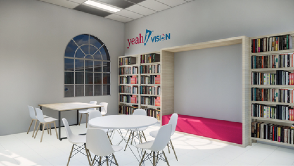 Thư viện 5 sao của trường Marie Curie khiến cộng đồng mạng “phát hờn” vì sang trọng - 4
Thư viện được tài trợ bởi Tập đoàn Yeah1