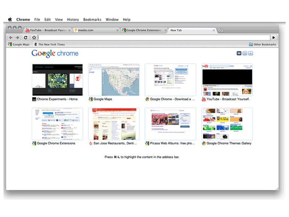 Google Chrome: Hành trình 10 năm từ vô danh trở thành trình duyệt web hàng đầu thế giới - 2 Chrome trên Mac OS.