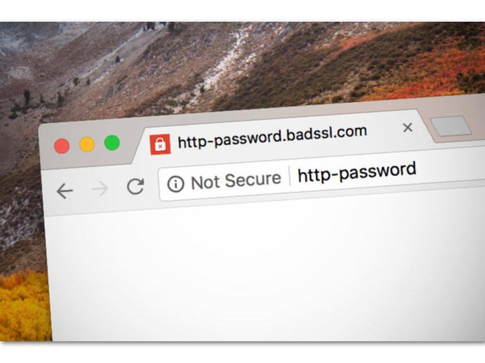 Google Chrome: Hành trình 10 năm từ vô danh trở thành trình duyệt web hàng đầu thế giới - 5 Các website sử dụng giao thức HTTP trên Chrome bị đánh dấu là không an toàn.