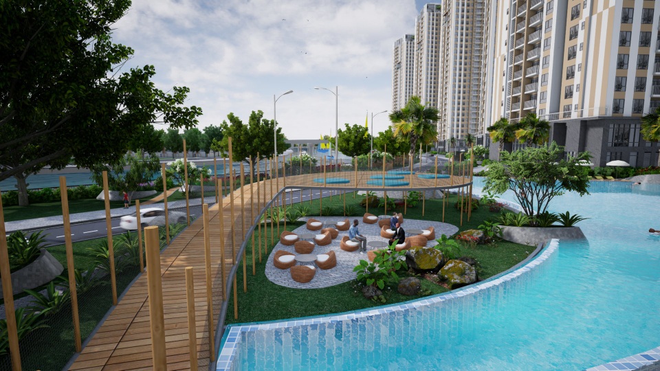 Bừng sức sống trong từng tiện ích tại Diamond Riverside - 1 Bừng sức sống trong từng tiện ích tại Diamond Riverside - 1
