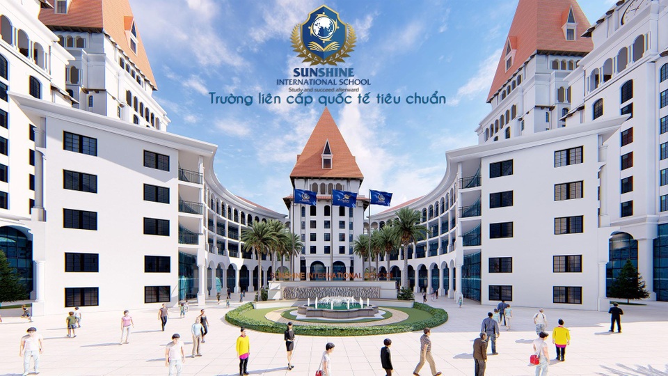 Sunshine Group và chiến lược tái cấu trúc thị trường bất động sản siêu sang - 6 Một tiện ích cao cấp, liền kề chuỗi dự án của Sunshine Group tại khu vực Ciputra - trường liên cấp Sunshine International School đang được kỳ vọng sẽ là ngôi trường quốc tế mang dấu ấn hoàng gia đầu tiên tại Hà Nội, với phong cách đậm nét quý tộc Châu Âu và triệt để áp dụng công nghệ 4.0 trong các hoạt động dạy và học.