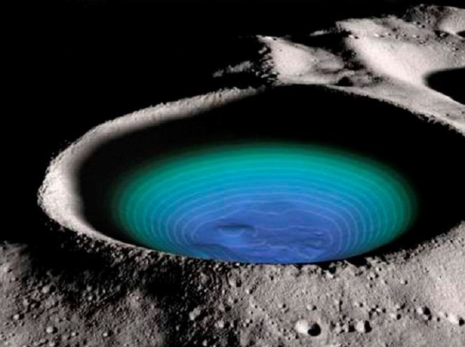 Bên trong Mặt trăng thực sự có chứa nhiều nước - 2 
Phát hiện ra nước trên Mặt Trăng sẽ là bước tiến rất lớn trong việc chinh phục vũ trụ.