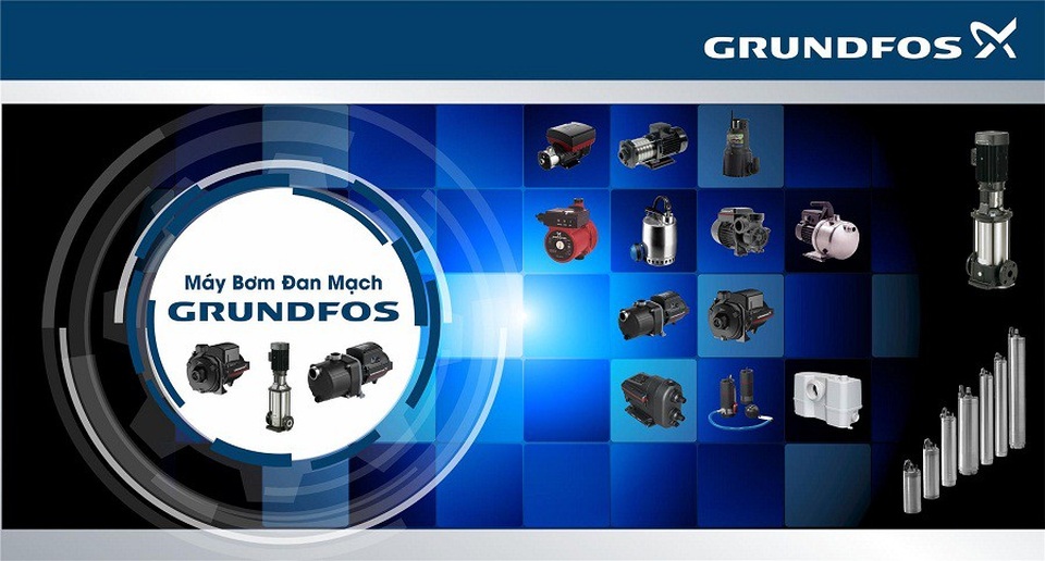 Một số dòng sản phẩm chiến lược của Grundfos giới thiệu tại triển lãm