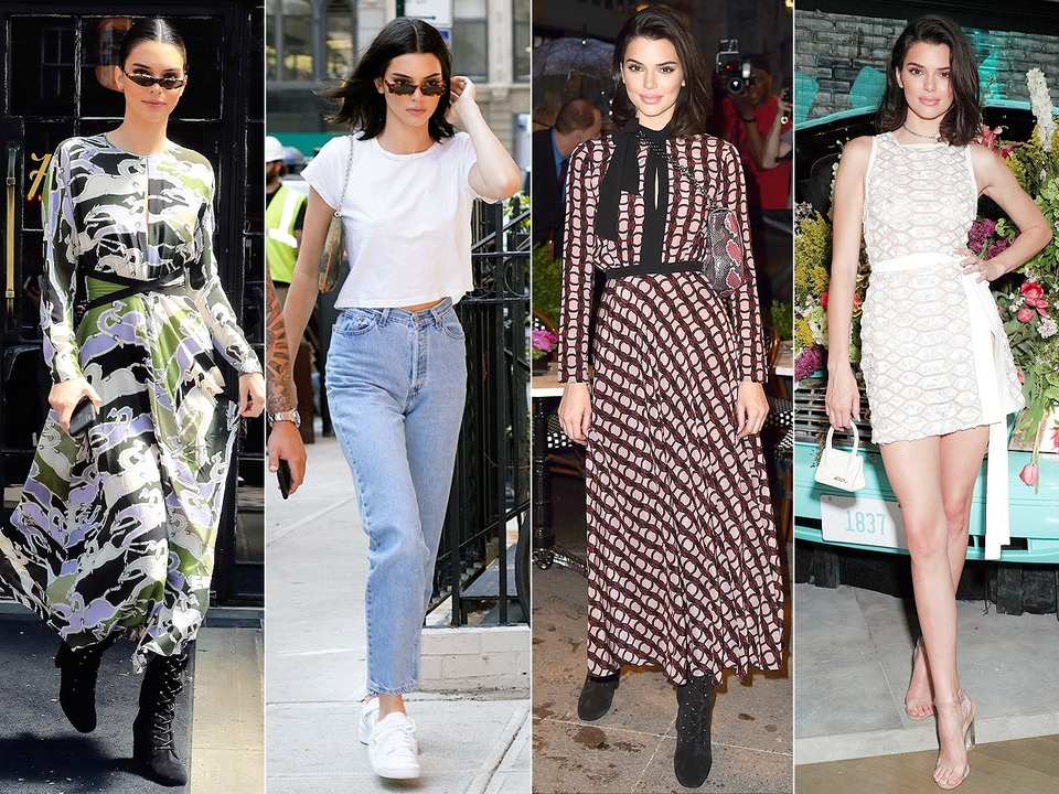 Khi người đẹp thay đồ tới chóng mặt - 11
KENDALL JENNER biến hóa khi dự chuỗi sự kiện trong 24 giờ