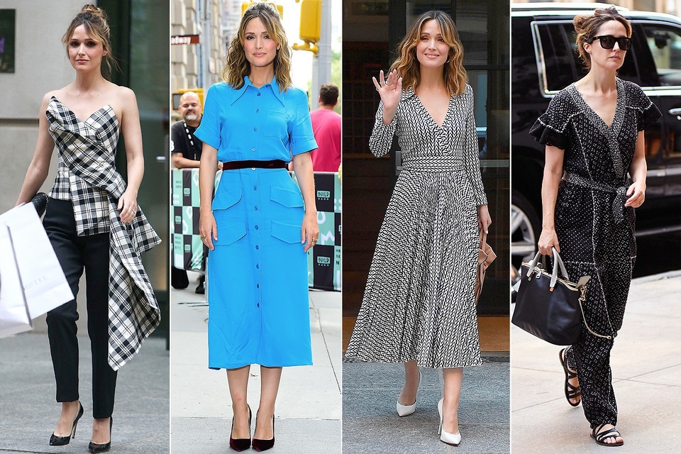 Khi người đẹp thay đồ tới chóng mặt - 4
ROSE BYRNE nổi tiếng bởi vẻ đẹp sang trọng và ngọt ngào