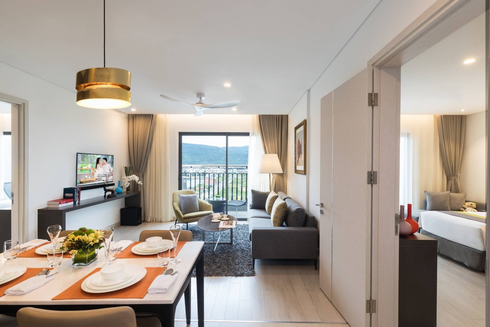 Đi tìm đẳng cấp nghỉ dưỡng đích thực - 1
View bên trong căn hộ dịch vụ Citadines 