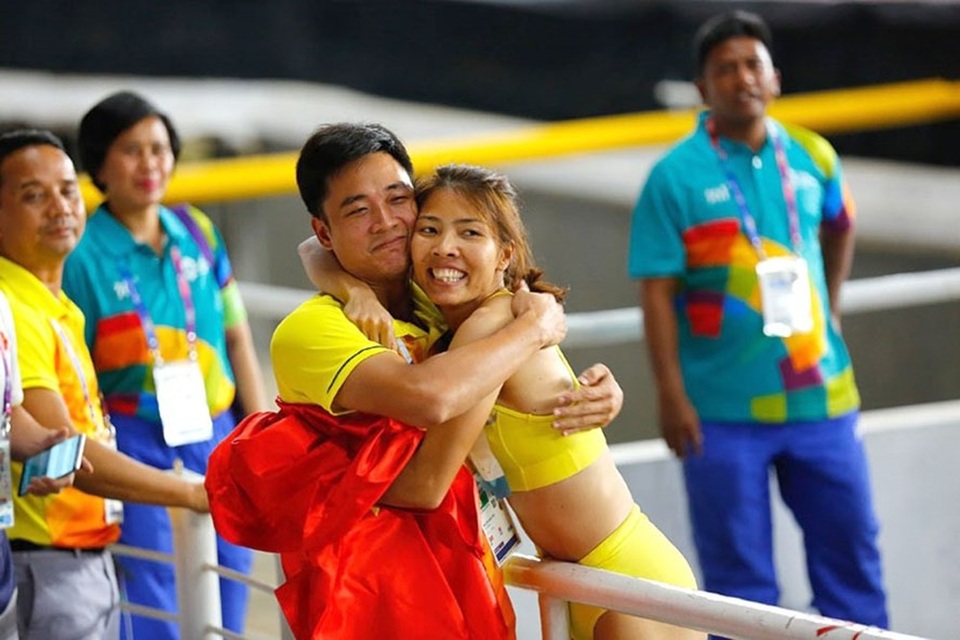 Thể thao Việt Nam nhìn từ ASIAD 2018: Nghịch cảnh và nghịch lý đầu tư - 1
Phía sau tấm HCV nhảy xa của Bùi Thu Thảo, có không ít nghịch lý. Ảnh: Đ.Đ