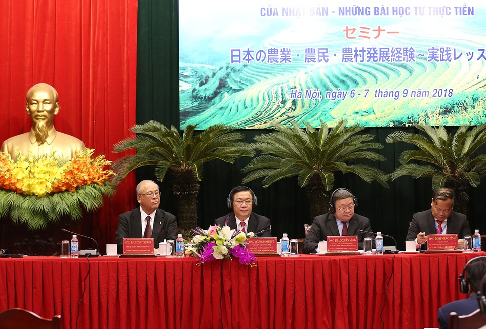 Hội thảo về nông nghiệp diễn ra tại Hà Nội, sáng 6/9