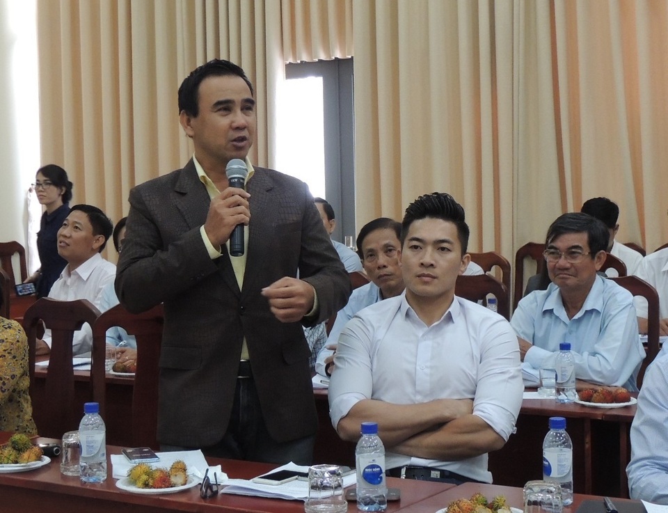 Đề án thu hút người tài của TPHCM: Trong 3 năm chỉ thu hút 15 người tài - 1 Nghệ sĩ Quyền Linh phát biểu tại hội nghị phản biện xã hội đối với dự thảo đề án thu hút người tài đặc biệt của TPHCM
