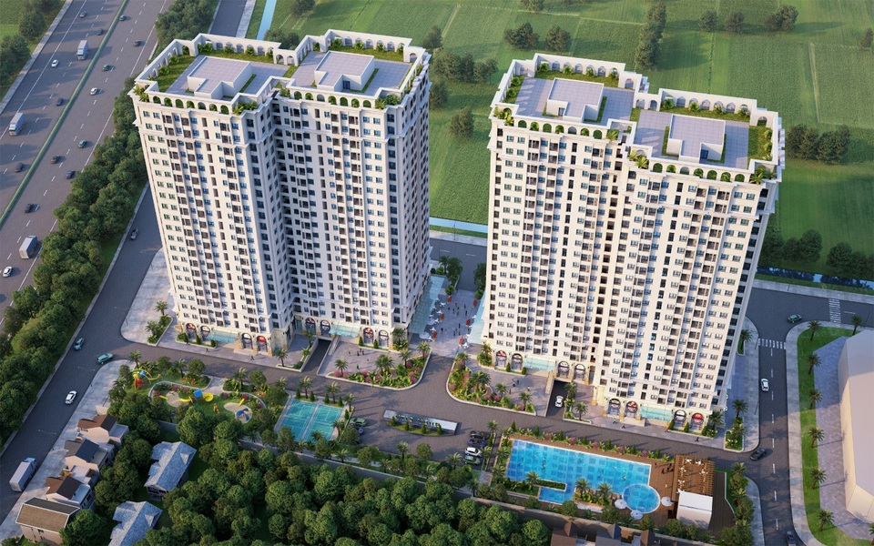 Căn hộ đáng sống Ruby City CT3 Long Biên chỉ từ 920 triệu đồng - 1
Phối cảnh tổng thể Chung cư Ruby City CT3 Phúc Lợi, Long Biên, Hà Nội