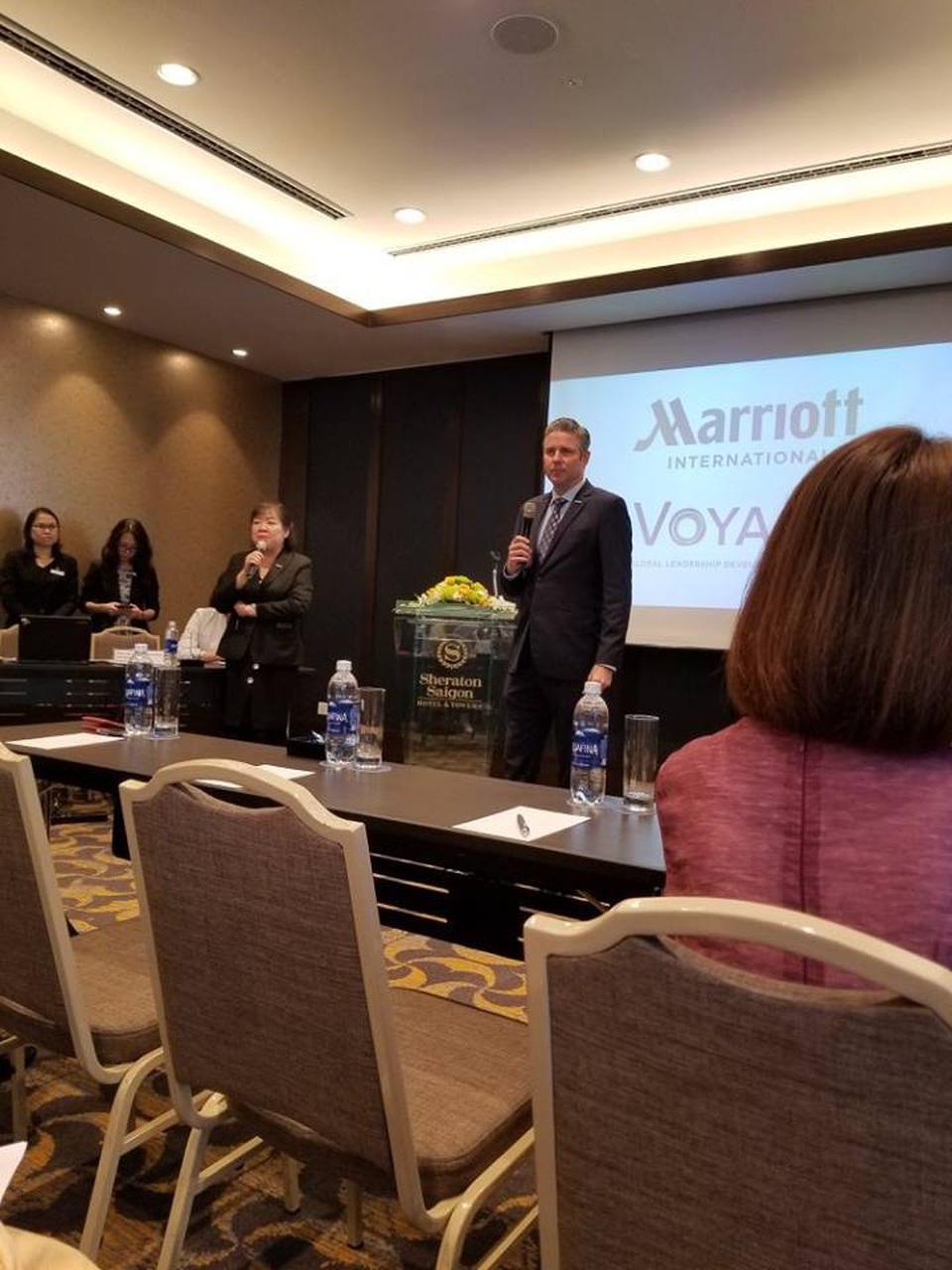 Chương trình cử nhân quản lý khách sạn nhà hàng quốc tế - 4 Career Talk của tập đoàn Marriott tổ chức tại khách sạn Sheraton