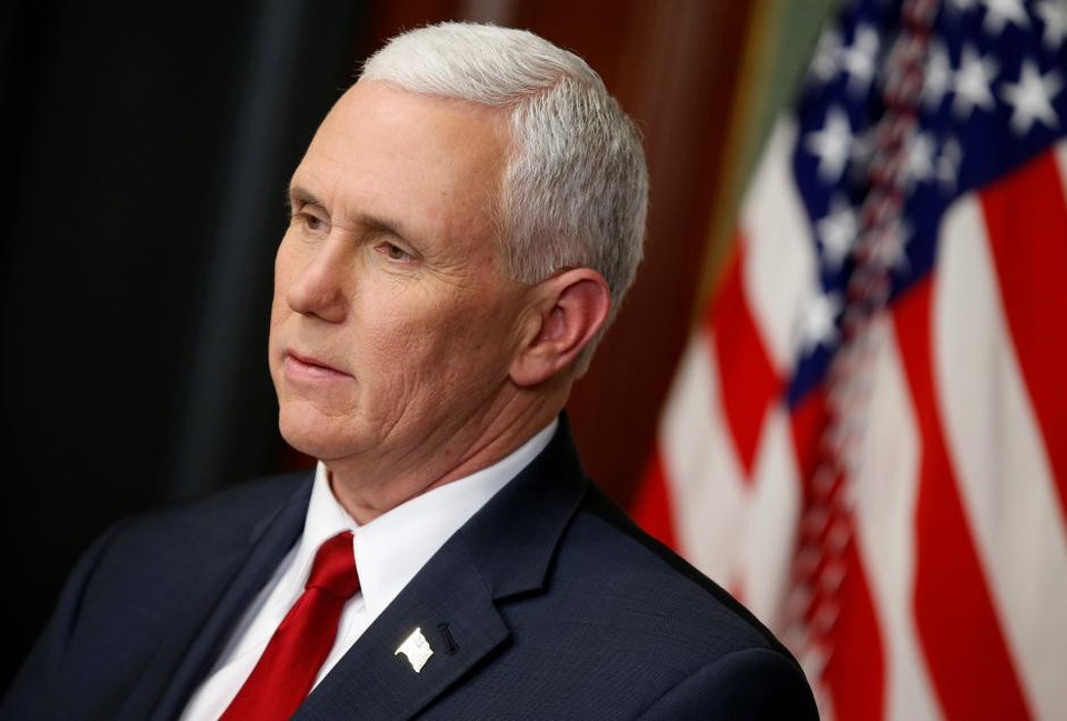 Tổng thống Trump có dễ bị phế truất theo Hiến pháp Mỹ? - 2 Phó Tổng thống Mỹ Mike Pence (Ảnh: Reuters)