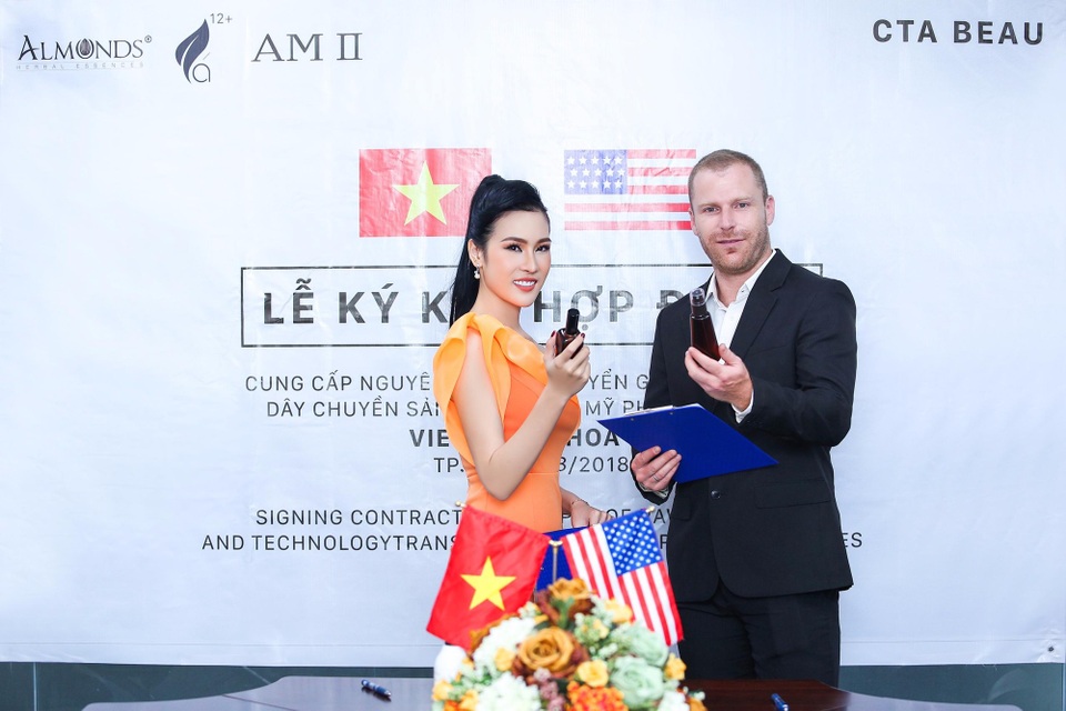Mỹ phẩm Almonds ký kết chuyển giao công nghệ, nguyên liệu từ Hoa Kỳ - 3 Mỹ phẩm Almonds ký kết chuyển giao công nghệ, nguyên liệu từ Hoa Kỳ - 3