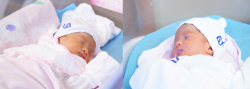 Hành trình tìm con rơi nước mắt của những cặp vợ chồng hiếm muộn - 1
Hai bé song sinh, con của chị Trương Thị Hải Hằng sau khi thực hiện thụ tinh trong ống nghiệm tại Trung tâm hỗ trợ sinh sản, bệnh viện đa khoa Tâm Anh, Hà Nội.