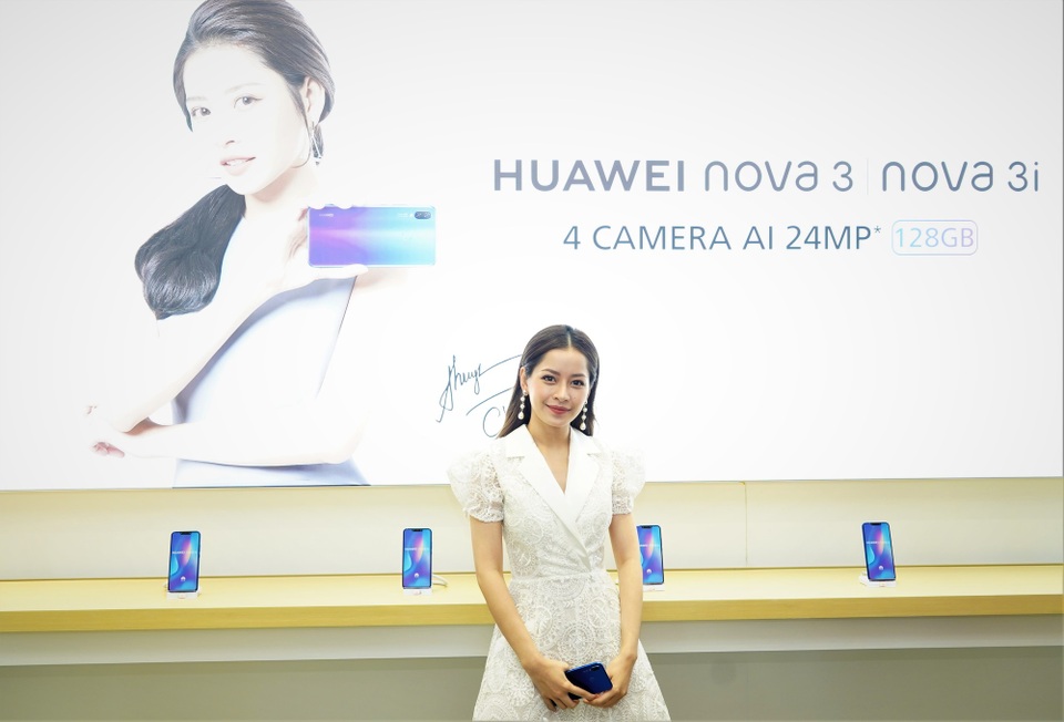 Huawei khai trương cửa hàng trải nghiệm đầu tiên tại Việt Nam - 3 Chipu là đại sứ thương hiệu Huawei nova.