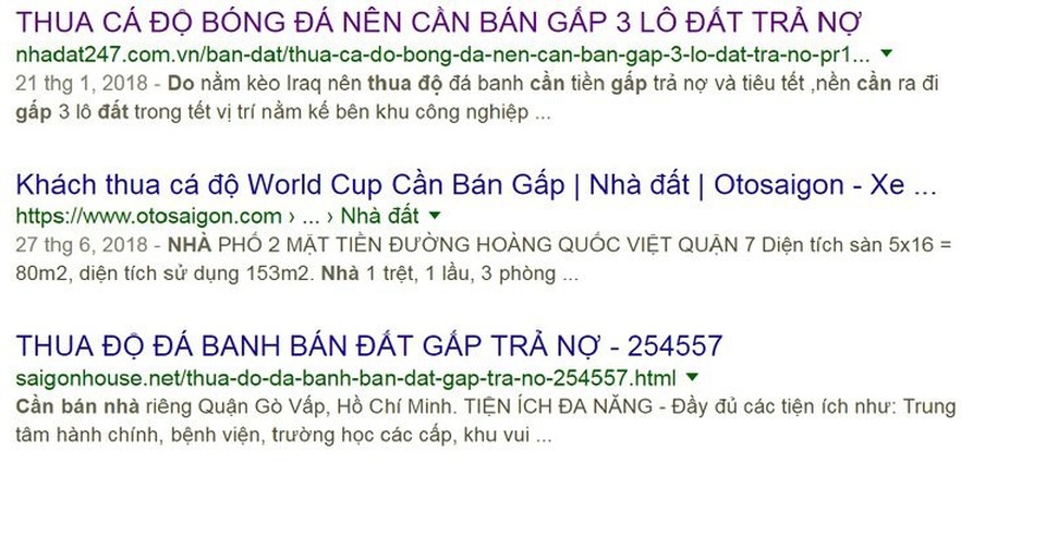 'Vỡ nợ cá độ bán nhà gấp' trên mạng: Người mua dính bẫy của cò - 2 Thông tin bán nhà vì thua độ nhan nhản trên mạng