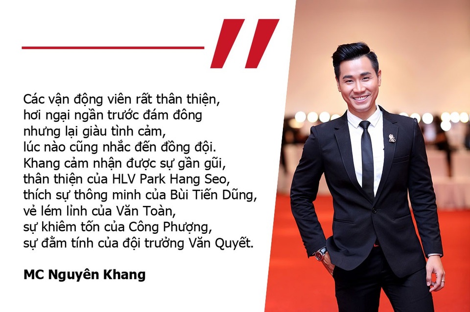 Lùm xùm người đẹp bán dâm, công chúng có mất niềm tin vào cuộc thi nhan sắc? - 7 MC Nguyên Khang: “Thầy Park thân thiện, Tiến Dũng thông minh, Văn Toàn lém lỉnh”
Nghệ sĩ bức xúc trước hành động quá khích của một số cổ động viên Việt Nam