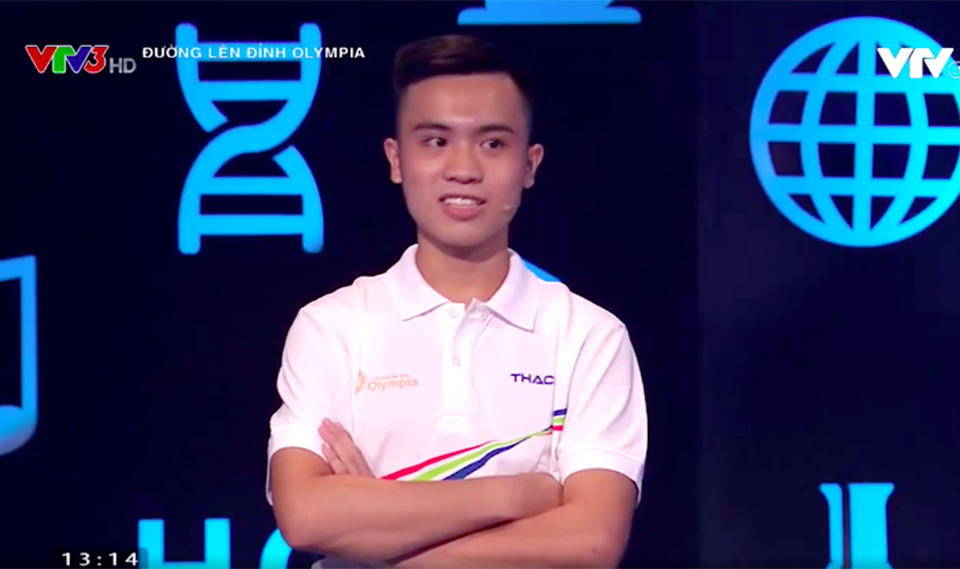 Kỷ lục được xác lập ngay tại cuộc thi đầu tiên của Olympia 19 - 1 Cấn Thái Hoàng (THPT Thạch Thất, Hà Nội) lập kỷ lục ngay tại trận đấu đầu tiên của Đường lên đỉnh Olympia năm thứ 19