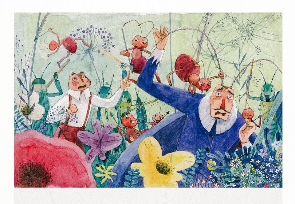 Giới thiệu triển lãm Dế mèn phiêu lưu ký - 3 Giới thiệu triển lãm Dế mèn phiêu lưu ký - 3