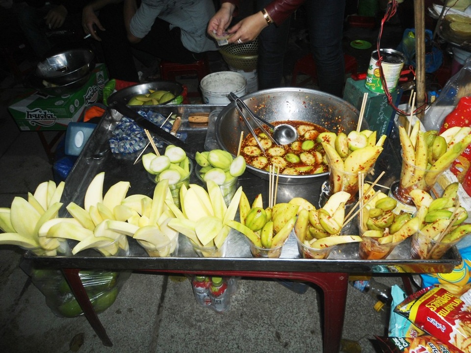 Cóc, ổi, xoài lắc