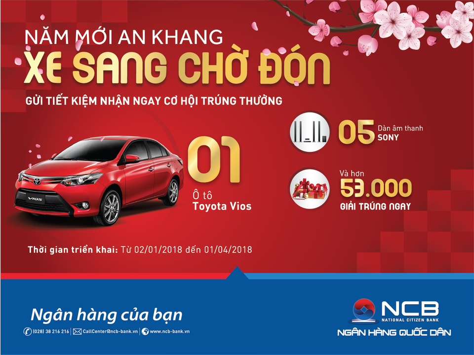 Năm mới an khang – Xe sang chờ đón cùng NCB - 1