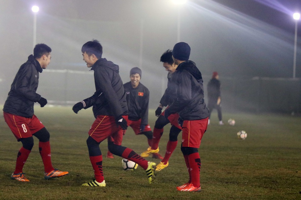 U23 Việt Nam khốn khổ vì sân tập trước trận gặp U23 Syria - 6 U23 Việt Nam khốn khổ vì sân tập trước trận gặp U23 Syria - 6
