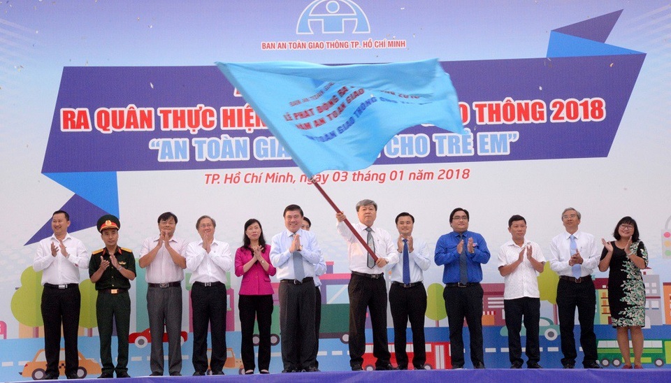 Phát động năm ATGT 2018 với chủ đề An toàn giao thông cho trẻ em