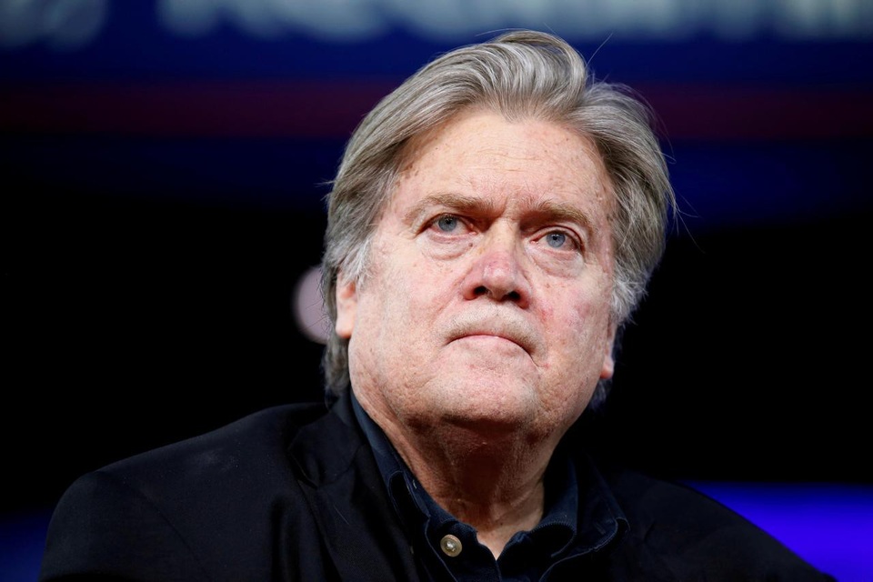 
Cựu cố vấn Nhà Trắng Steve Bannon (Ảnh: Reuters)
