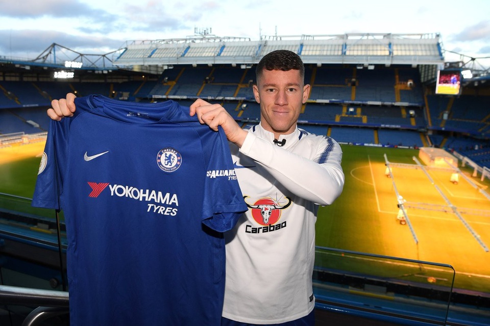 Ross Barkley chính thức gia nhập Chelsea