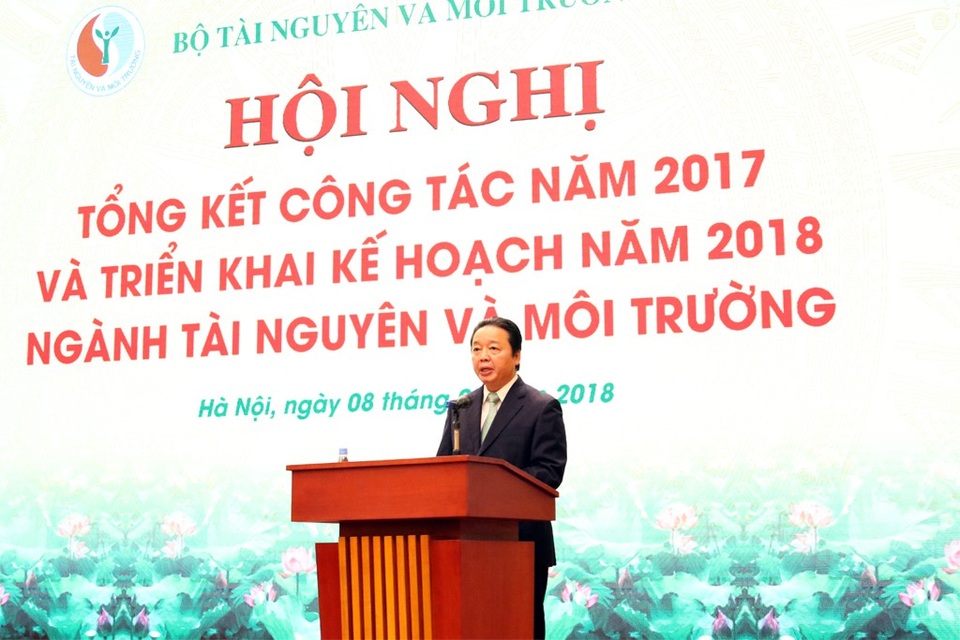 “Không để xảy ra sự cố môi trường đáng tiếc như Formosa” - 1 Bộ trưởng Bộ Tài nguyên và Môi trường Trần Hồng Hà.
