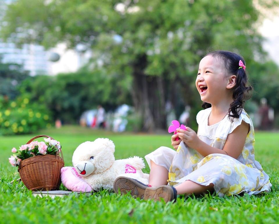 Nét cười bé gái 5 tuổi, nhìn không thể không yêu - 10 Nét cười bé gái 5 tuổi, nhìn không thể không yêu - 10