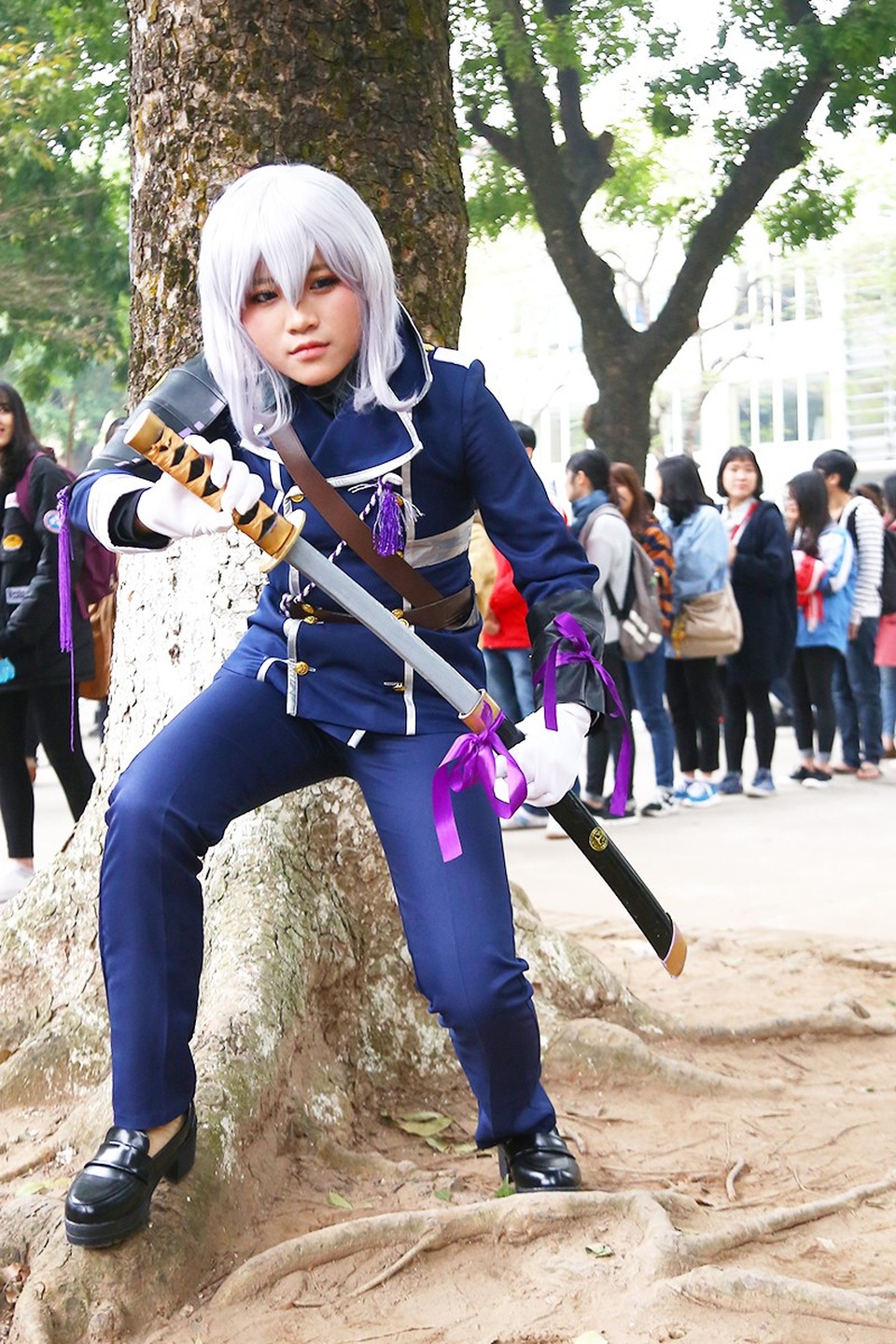 Ngắm nhìn bạn trẻ diễn cosplay độc đáo tại lễ hội Nhật Bản - 6
Các chàng trai, cô gái này được nhiều bạn trẻ yêu thích vì tạo dáng độc đáo.