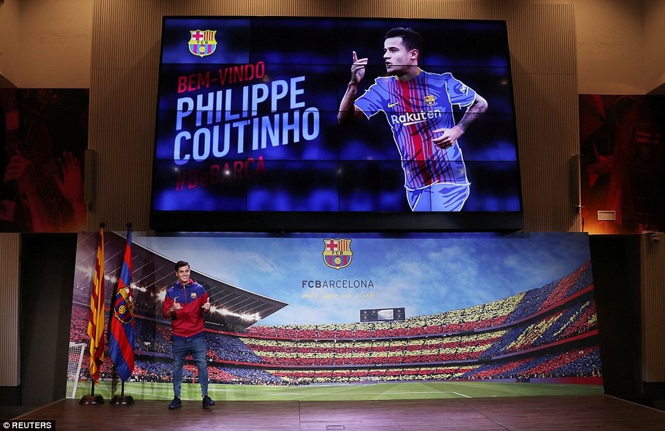 Coutinho rạng rỡ ra mắt Barcelona - 2 Coutinho rạng rỡ ra mắt Barcelona - 2