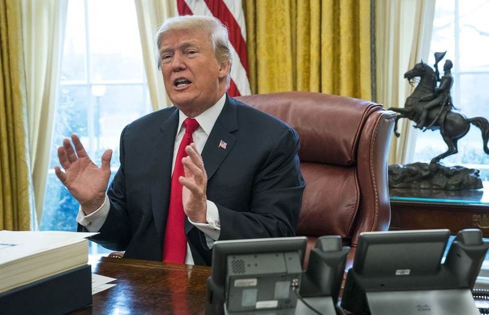 
Tổng thống Mỹ Donald Trump (Ảnh: Reuters)
