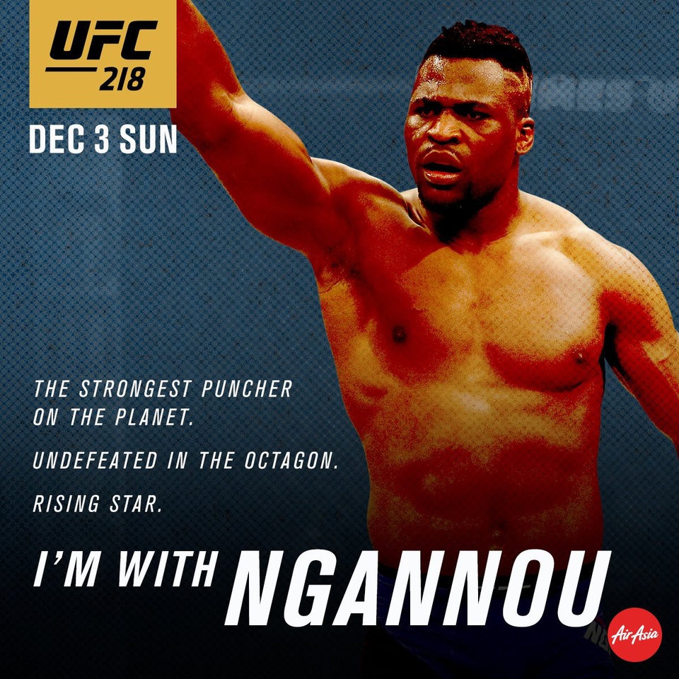 Đòn trời giáng của võ sĩ sở hữu cú đấm mạnh nhất thế giới - 1 Francis The Predator Ngannou là người sở hữu cú đấm mạnh nhất hành tinh