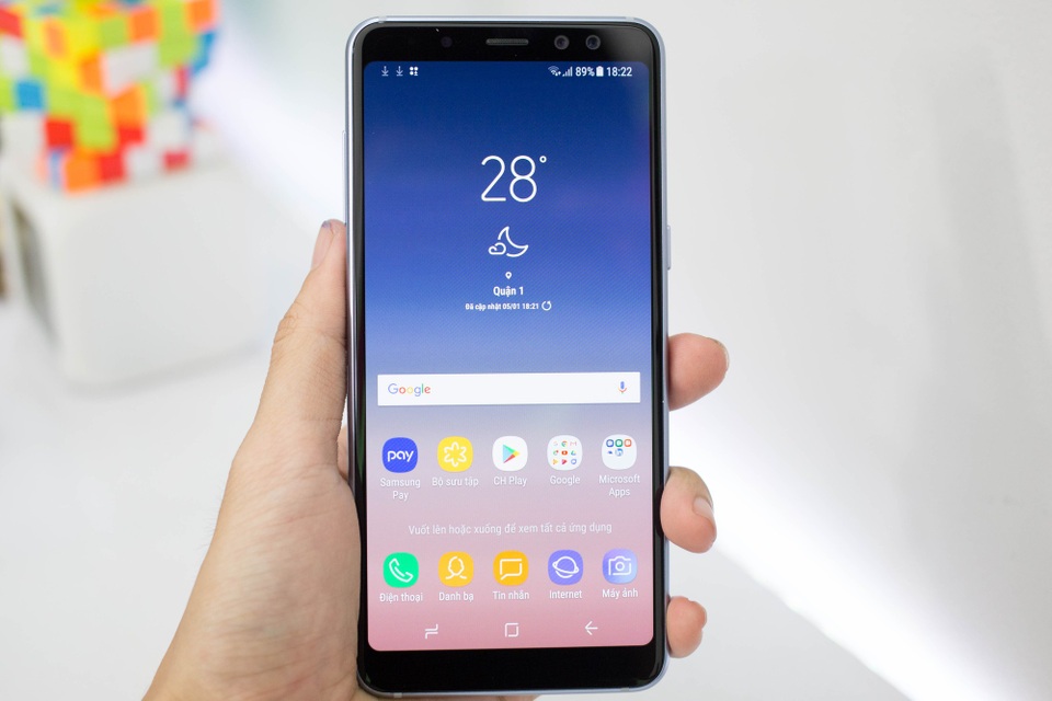 Đánh giá nhanh điện thoại Samsung Galaxy A8 (2018) - 10 Đánh giá nhanh điện thoại Samsung Galaxy A8 (2018) - 10