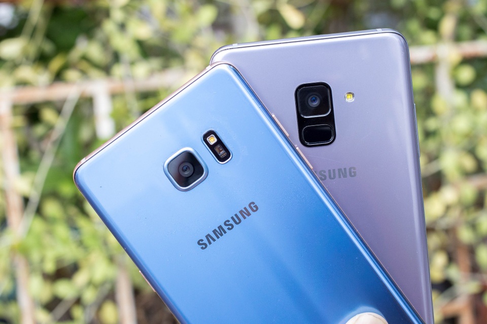 So sánh nhanh Galaxy A8+ và Galaxy Note FE - 6 So sánh nhanh Galaxy A8+ và Galaxy Note FE - 6