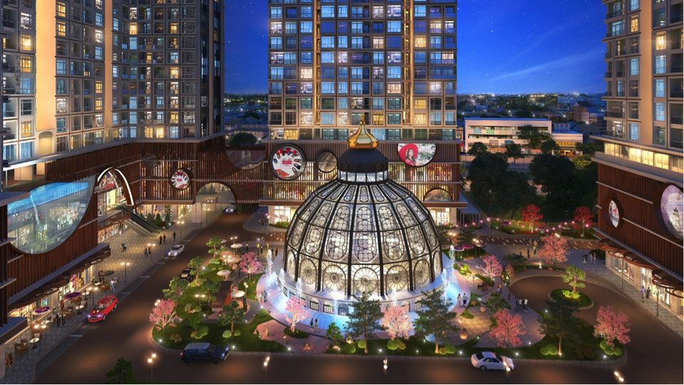 Thiết kế cảnh quan tinh tế, mang đậm dấu ấn phong thủy ngũ hành phương Đông