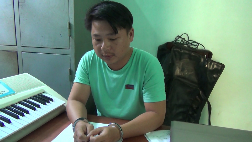 Bắt 3 đối tượng thực hiện 22 vụ trộm cắp - 1 Đối tượng Nguyễn Ngọc Trí tại cơ quan công an