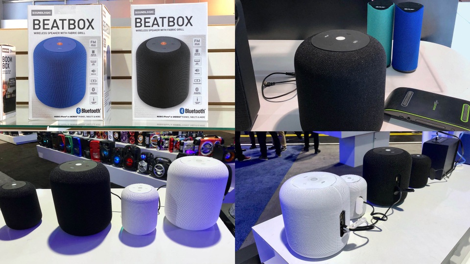 Sản phẩm bắt chước thiết kế của HomePod và lên kệ sớm hơn hàng nguyên bản