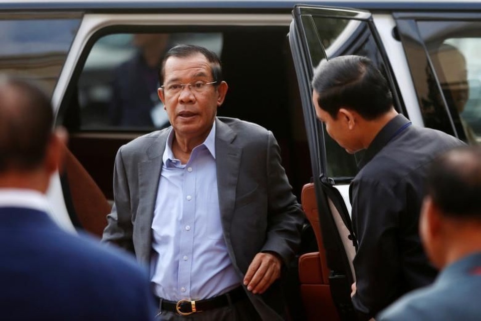 Thủ tướng Hun Sen chỉ trích các hãng truyền thông Campuchia đưa "tin giả" - 1 Thủ tướng Campuchia Hun Sen. (Ảnh: Reuters)