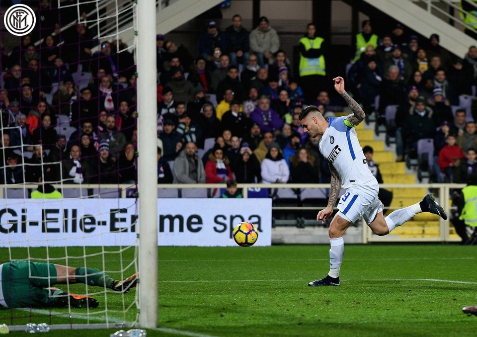 Icardi mở tỷ số cho Inter