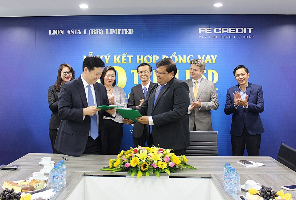 
FE CREDIT đã ký kết hợp đồng vay trị giá 50 triệu USD với Lion Asia ngày 23/1
