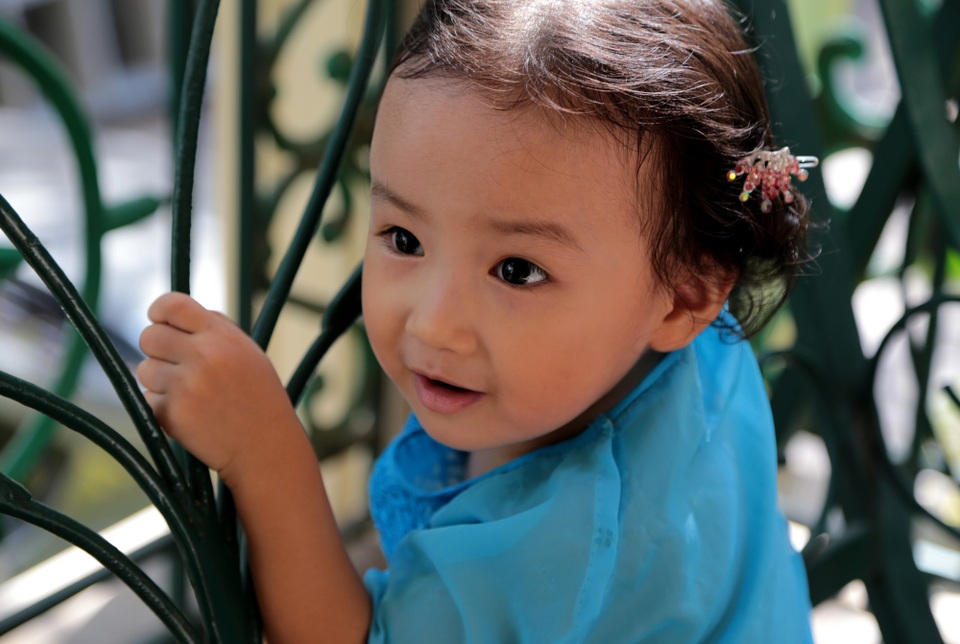 Nét cười bé gái 5 tuổi, nhìn không thể không yêu - 5 Nét cười bé gái 5 tuổi, nhìn không thể không yêu - 5