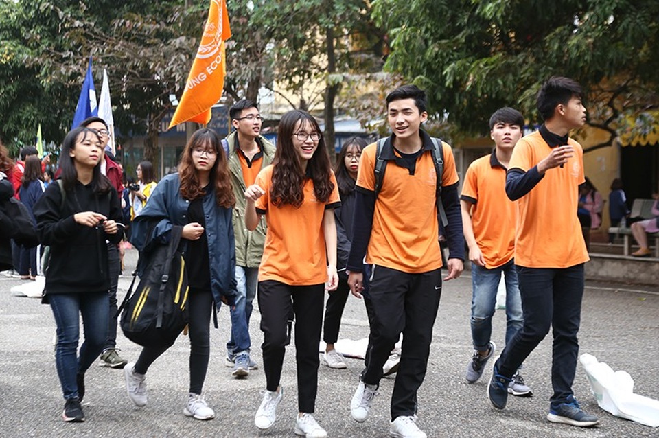 Ngày hội sinh viên đầy hào hứng tại ĐH Kinh tế quốc dân - 4 Ngày hội sinh viên đầy hào hứng tại ĐH Kinh tế quốc dân - 4