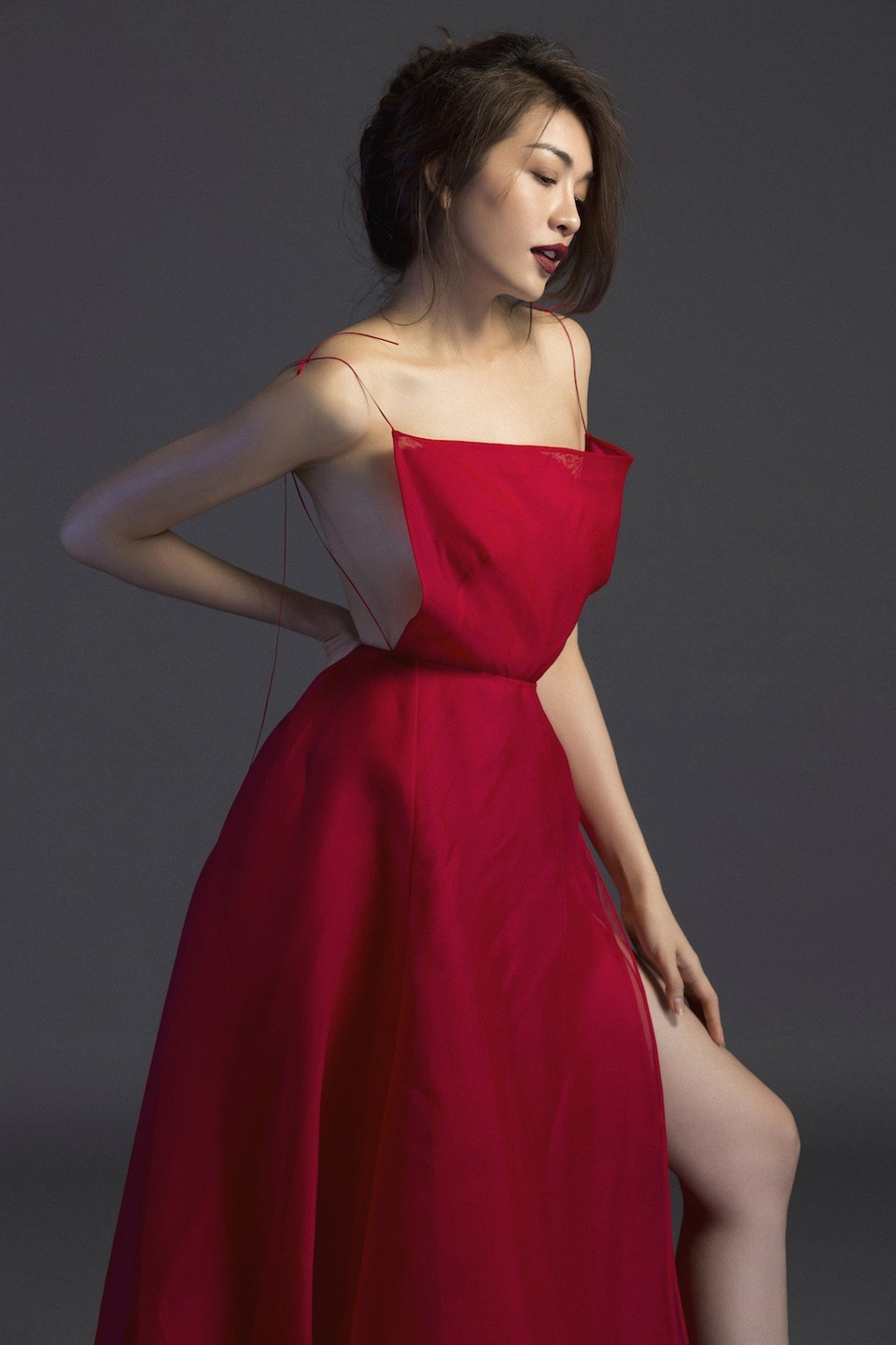 Chia sẻ bộ ảnh mới này, Lệ Hằng cho biết hai năm đương nhiệm với nhiều khó khăn và áp lực, chính sự ủng hộ của người hâm mộ đã tạo động lực để người đẹp tiếp tục cuộc hành trình của một Á hậu Hoàn vũ.